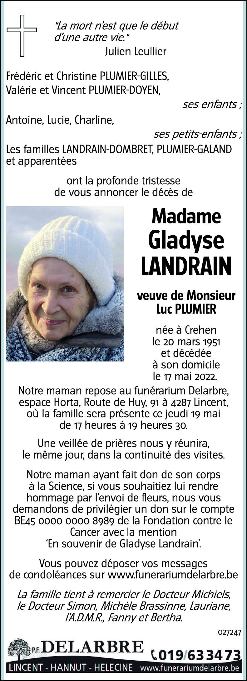 Gladyse LANDRAIN