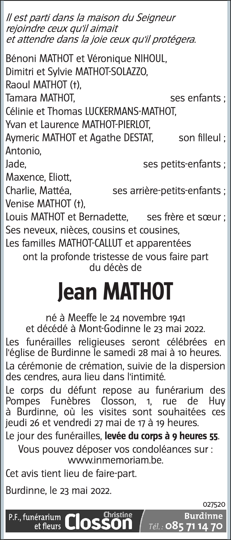 Jean Mathot