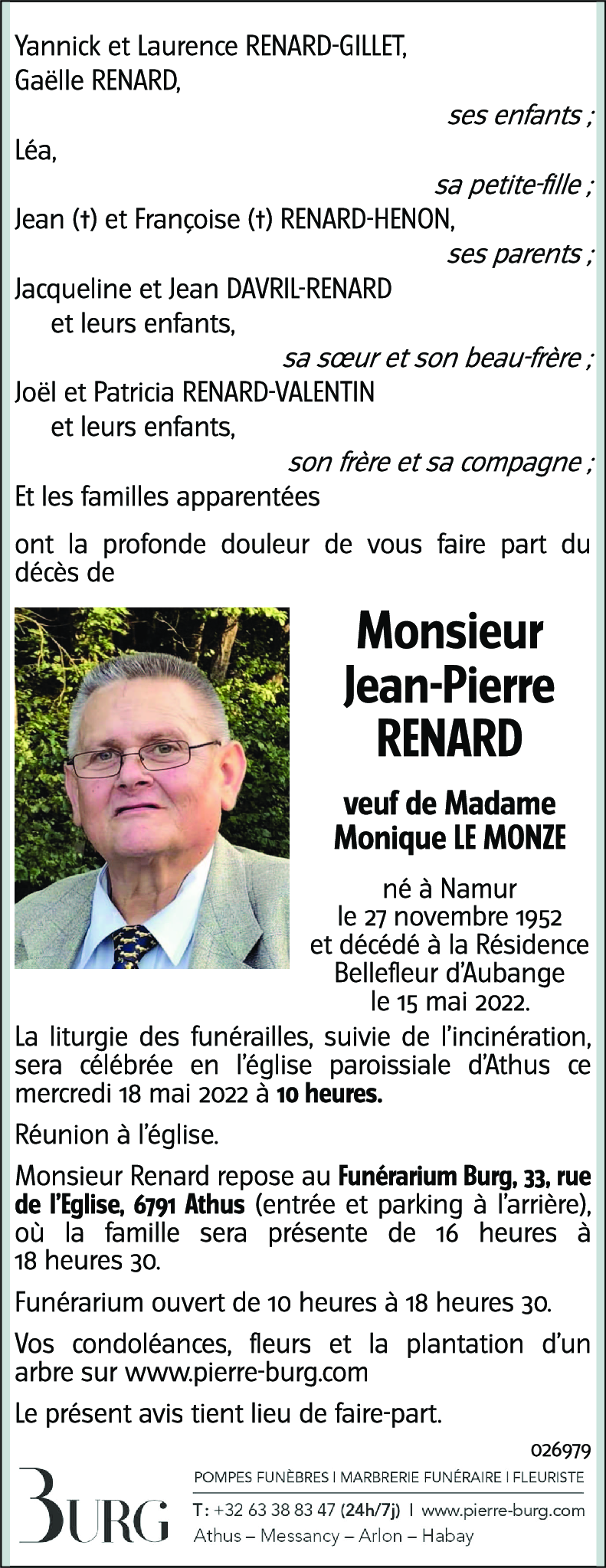 Jean-Pierre RENARD