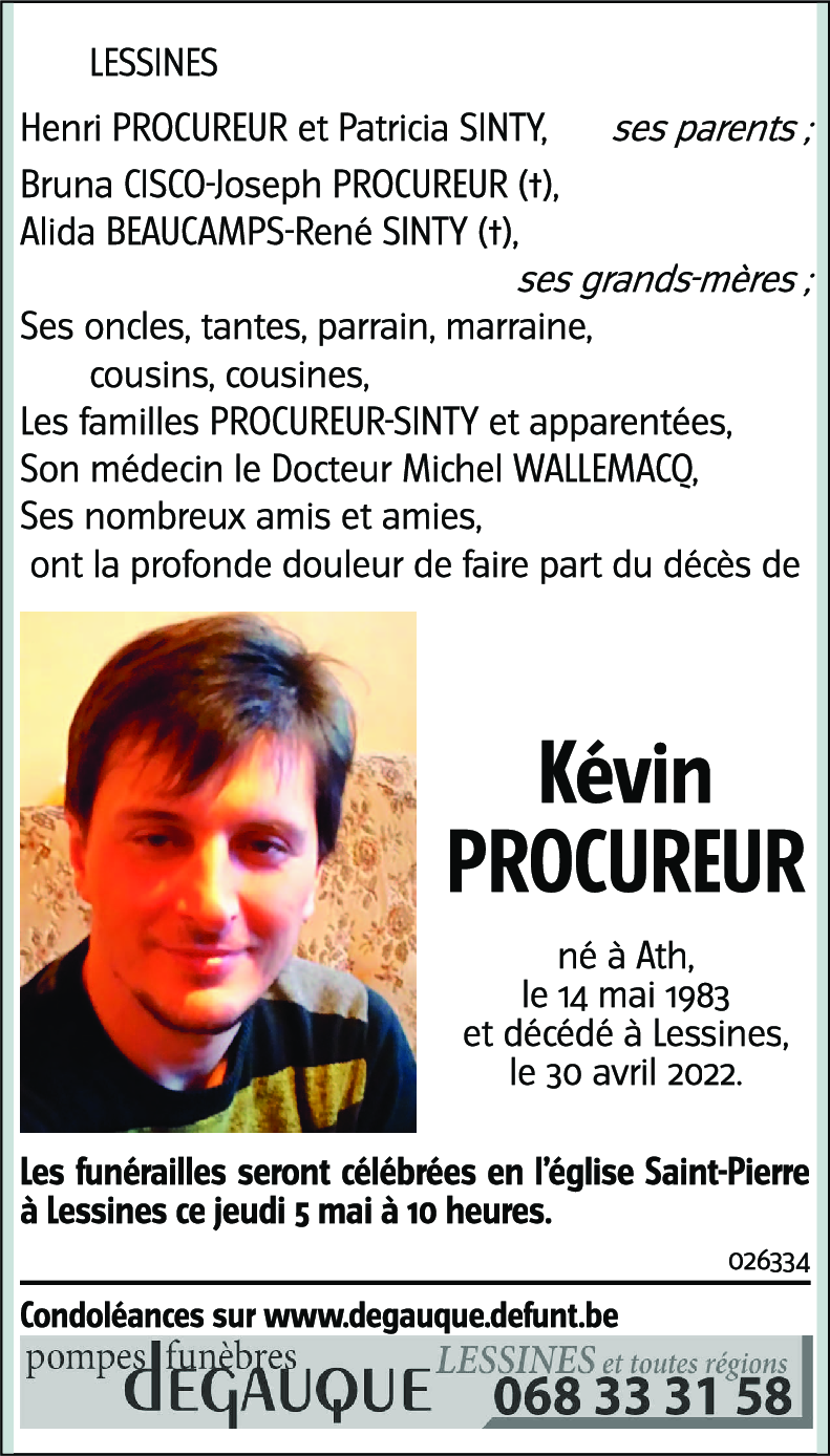 Kévin PROCUREUR