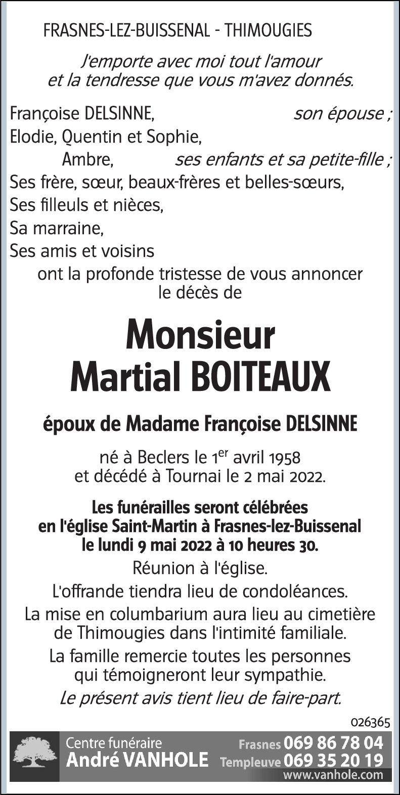 Martial BOITEAUX