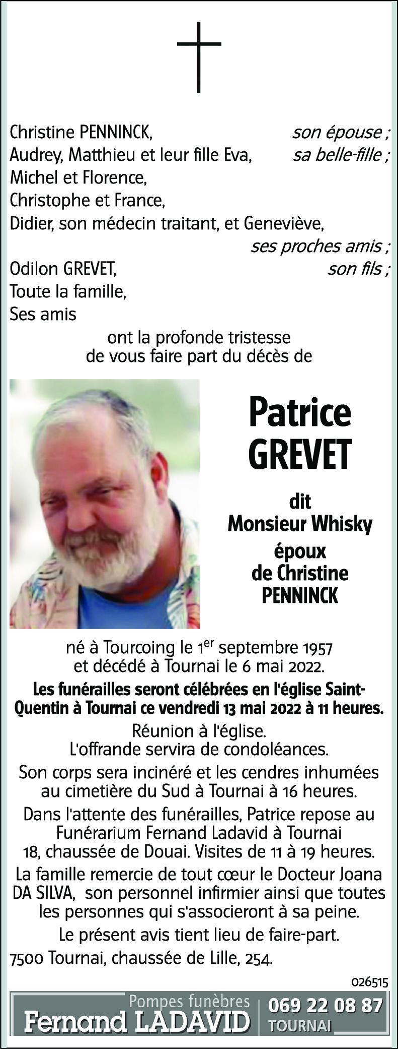 Patrice GREVET