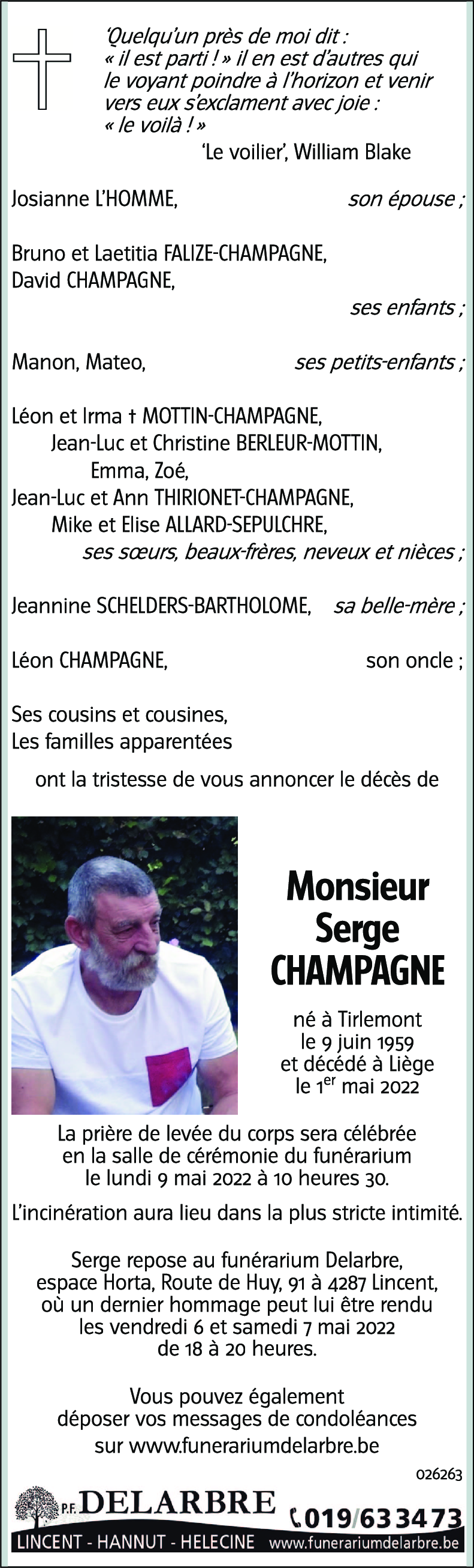 Serge CHAMPAGNE