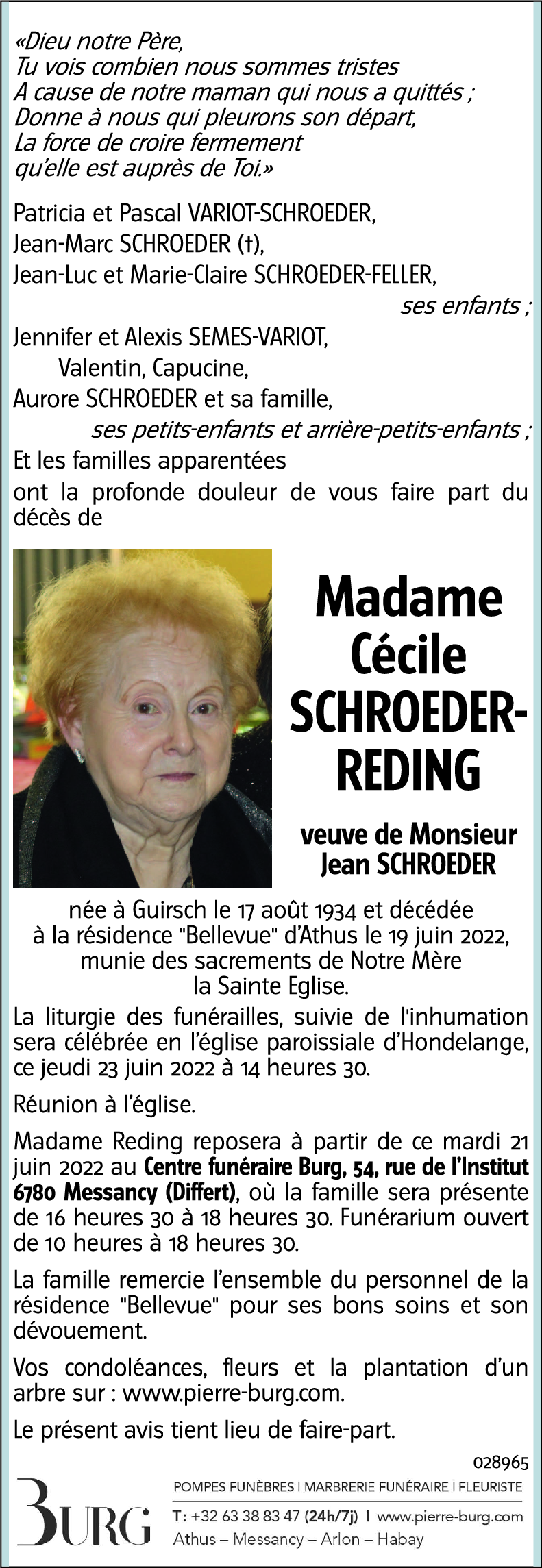 Cécile SCHROEDER-REDING