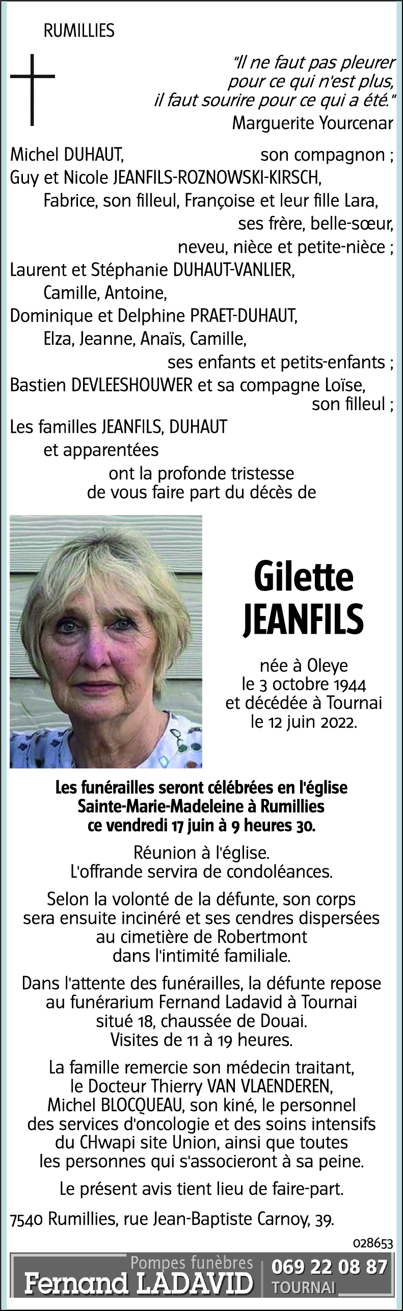 Gilette JEANFILS