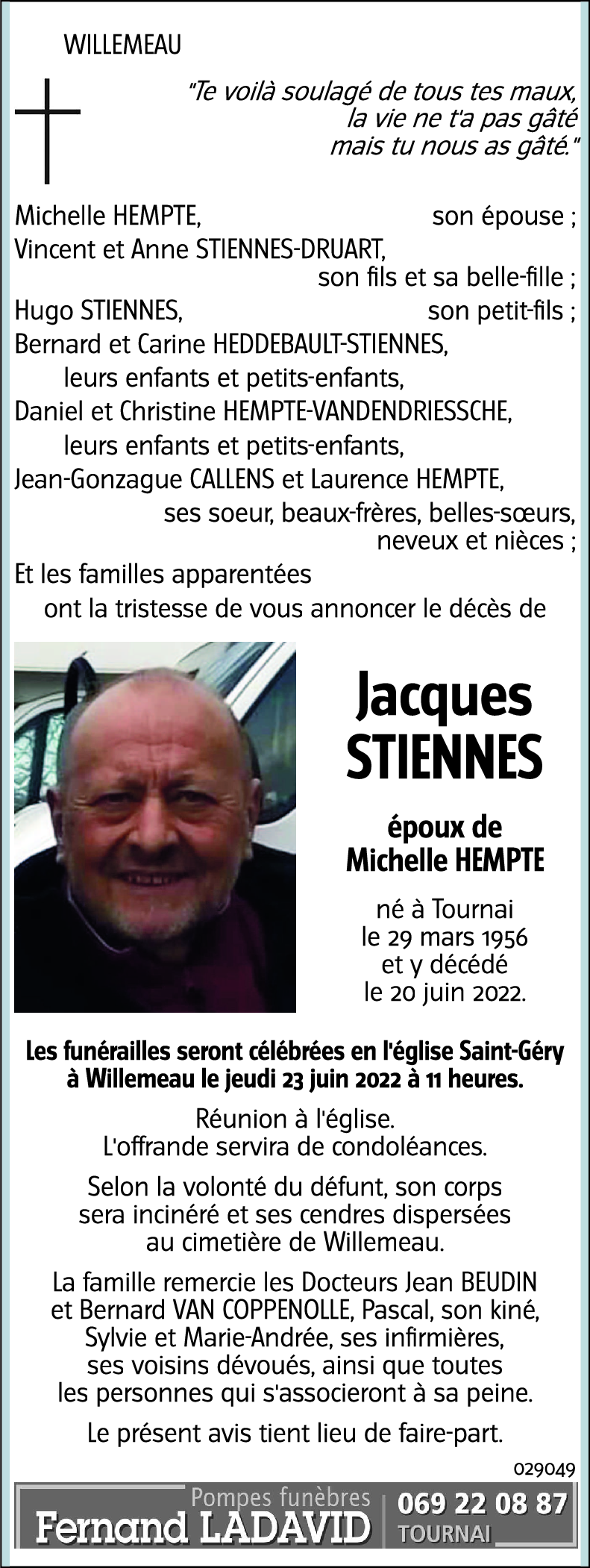 Jacques STIENNES