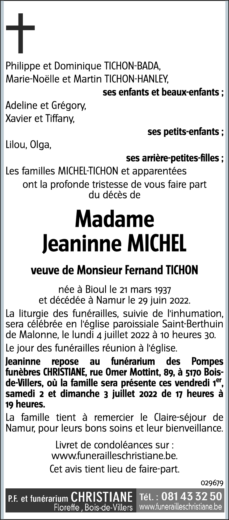Jeaninne MICHEL