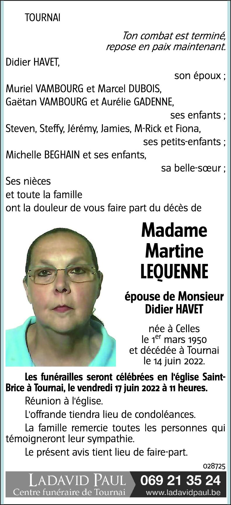 Martine LEQUENNE