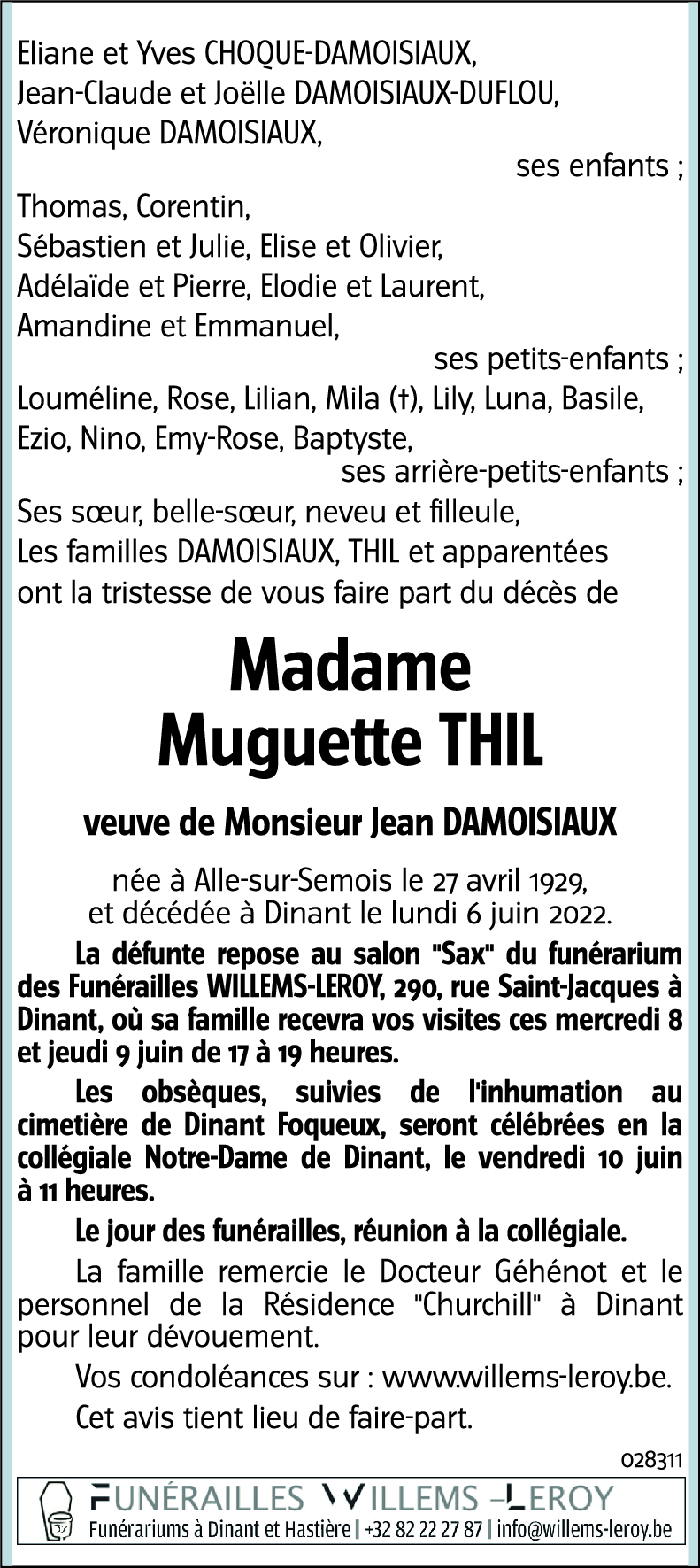 Muguette THILL