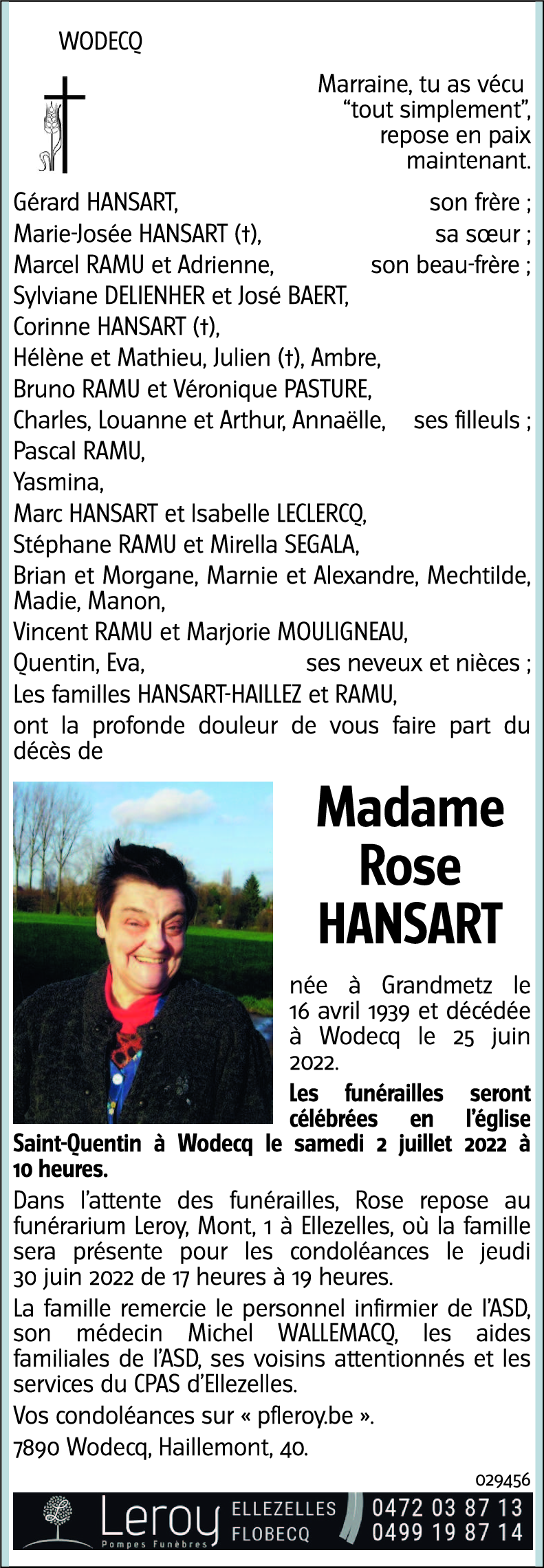 Rose Hansart