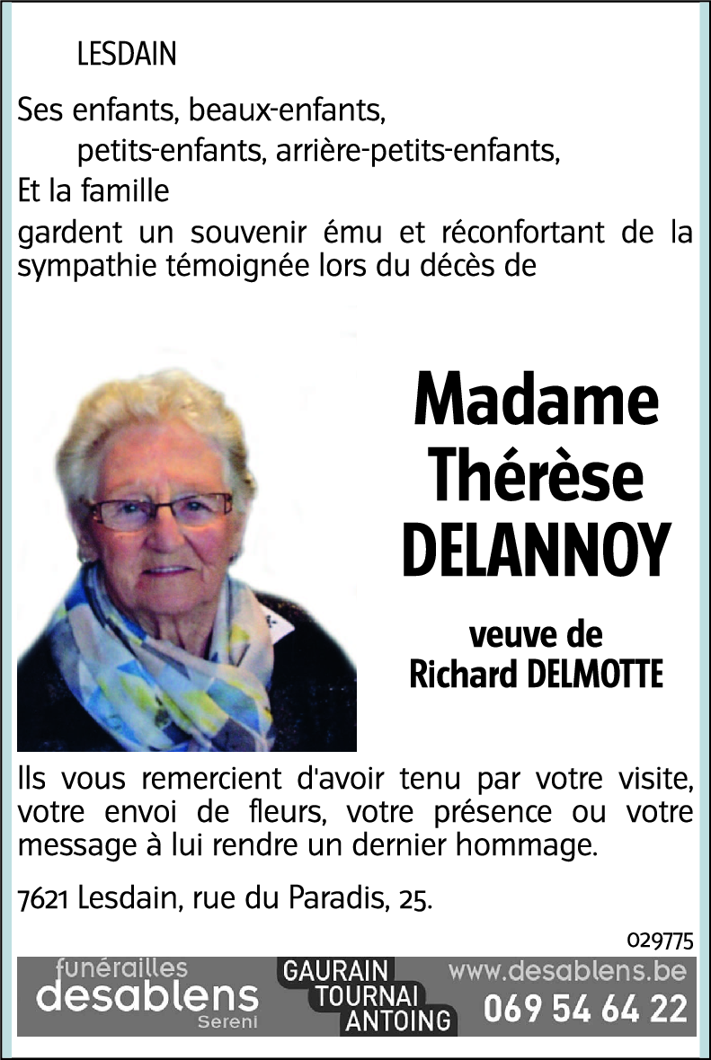 Thérèse DELANNOY