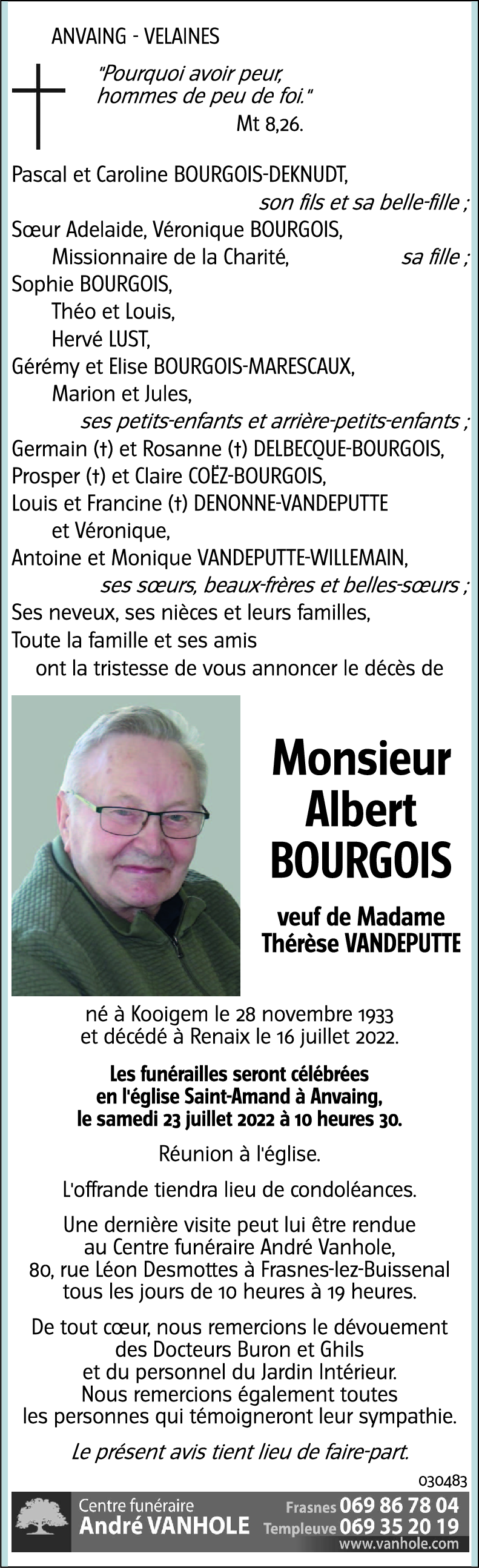 Albert BOURGOIS