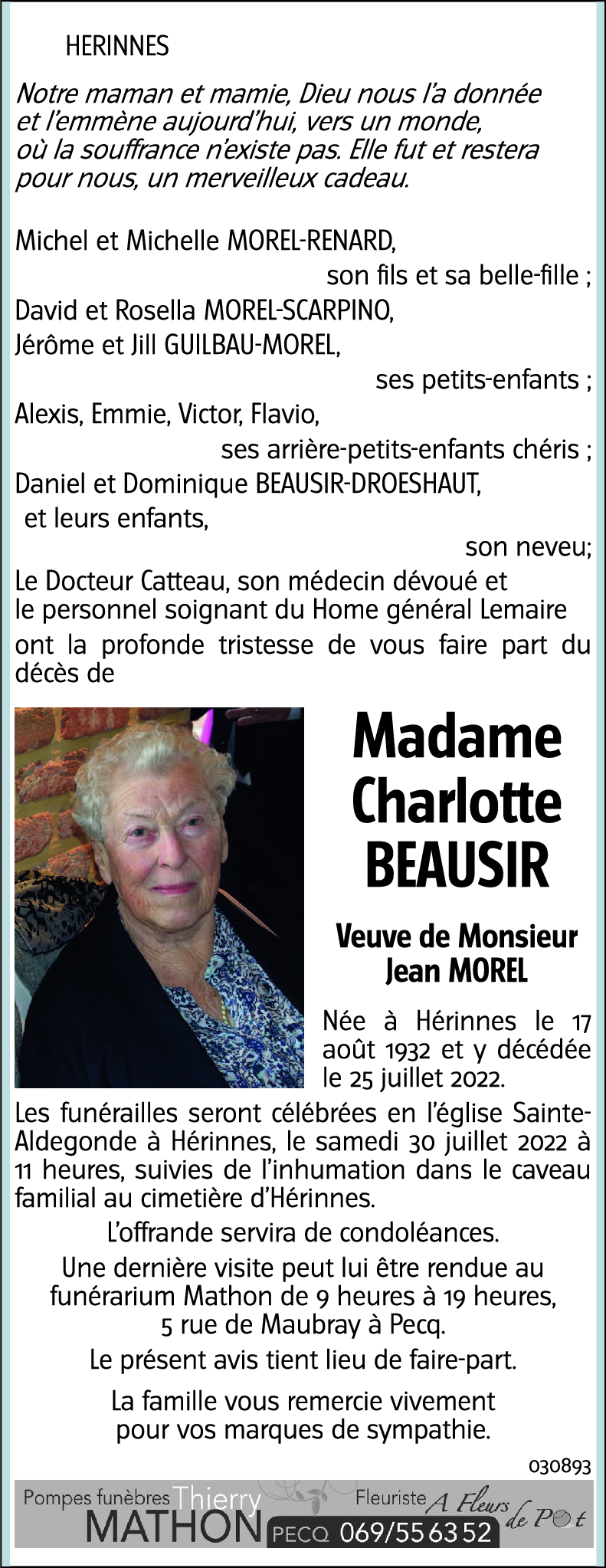 Charlotte BEAUSIR