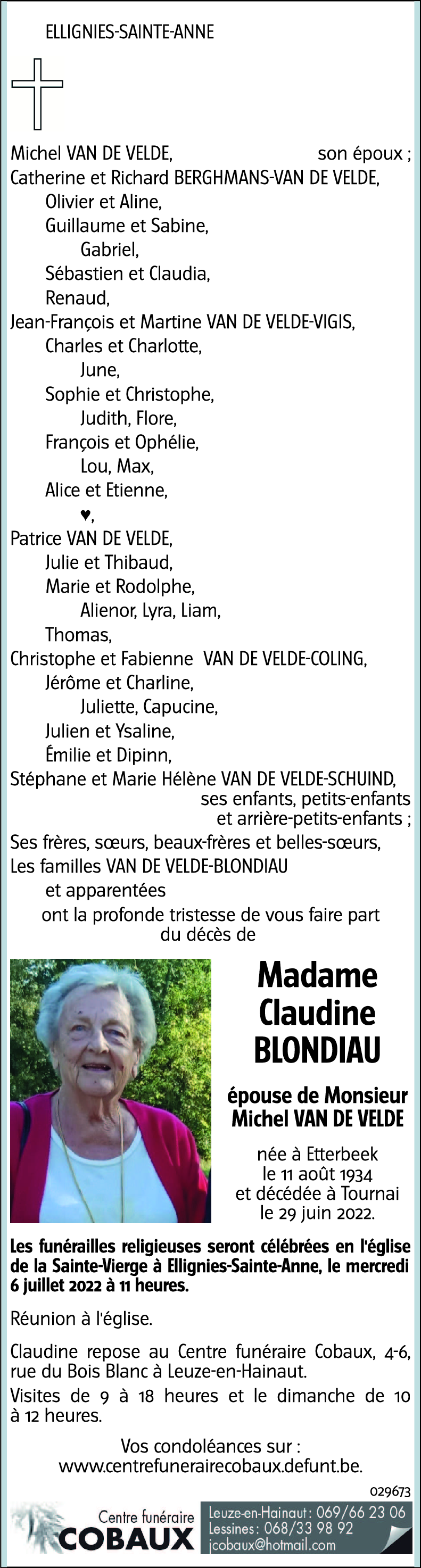 Claudine Blondiau