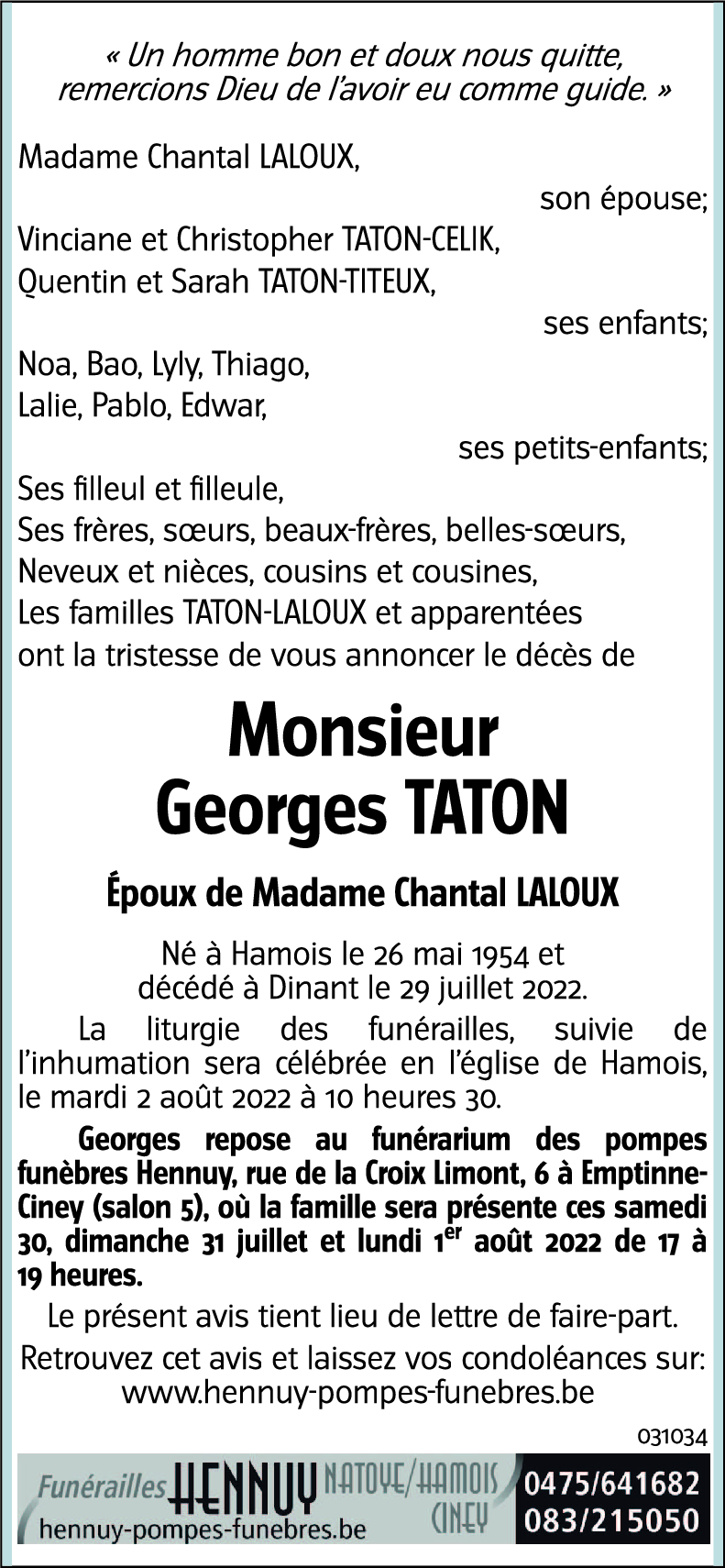 Georges TATON