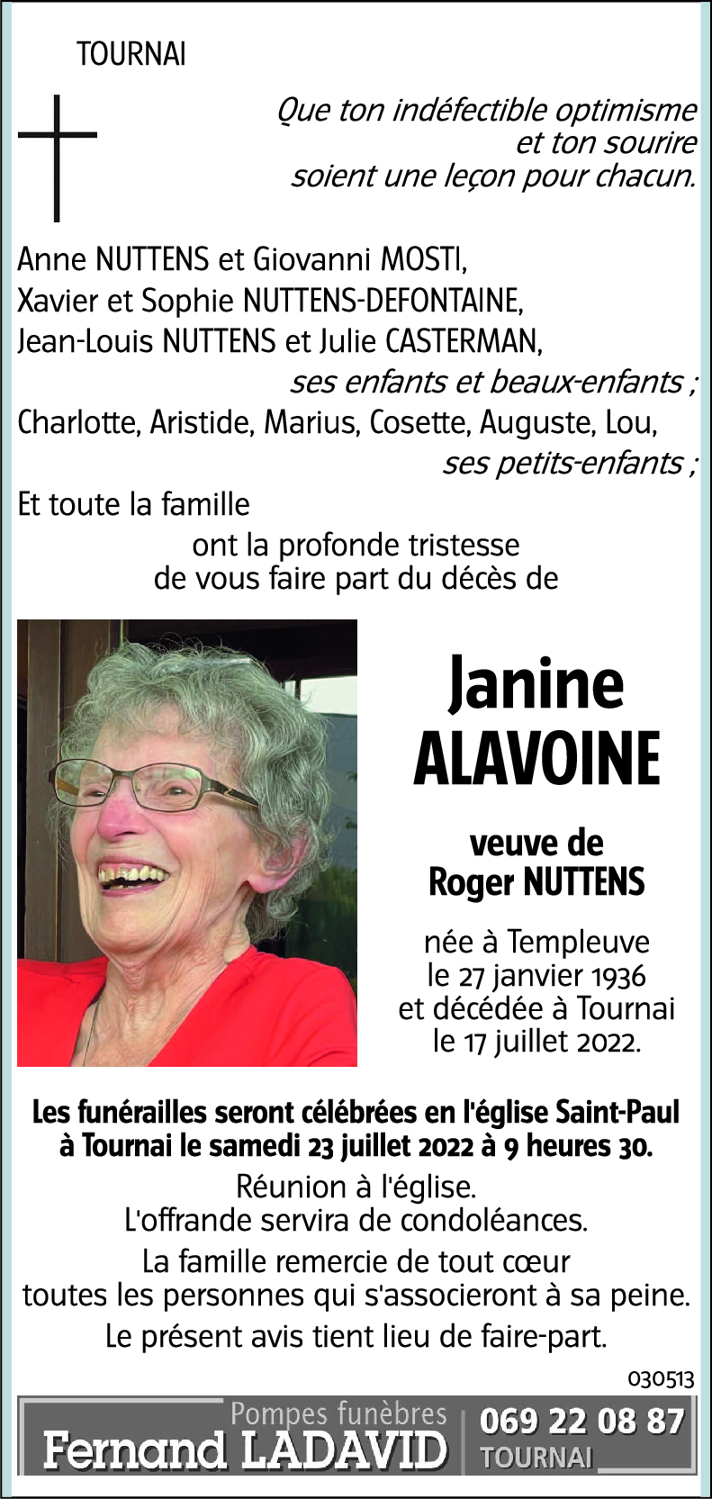 Janine ALAVOINE