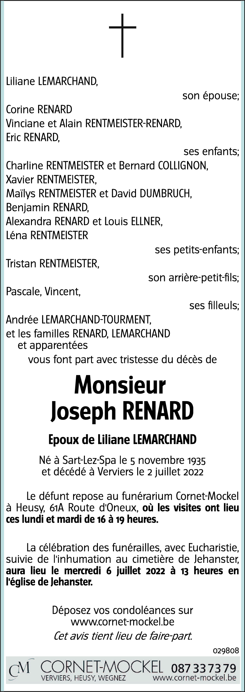 Joseph RENARD