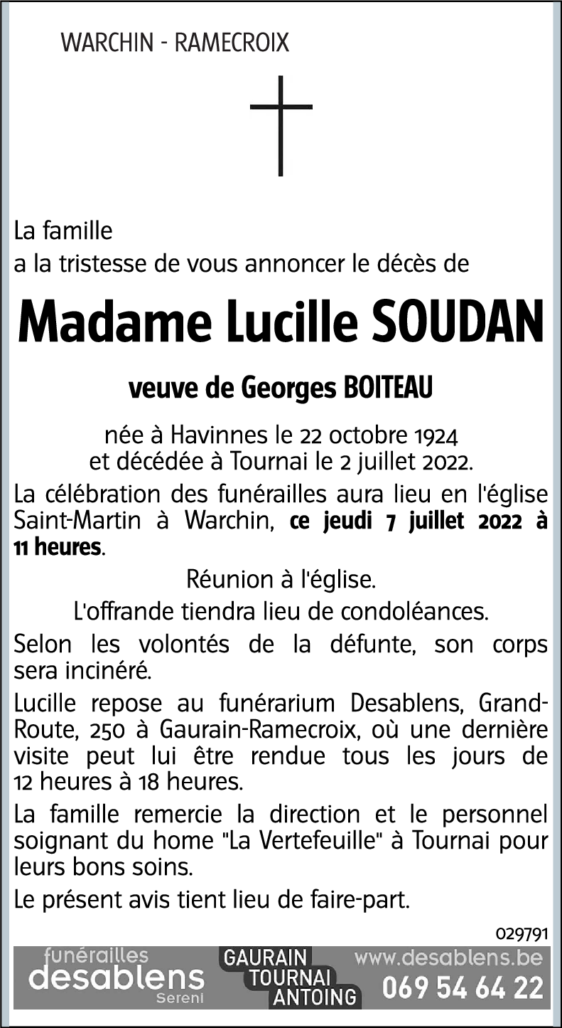 Lucille SOUDAN