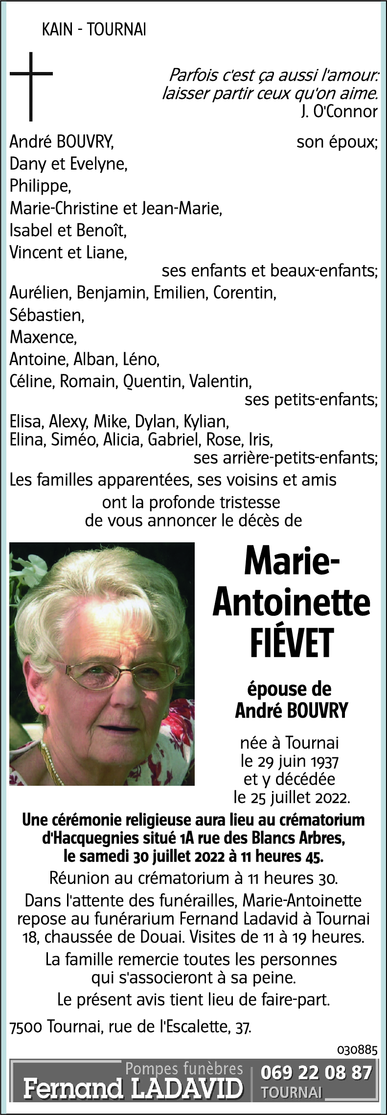 Marie-Antoinette FIÉVET