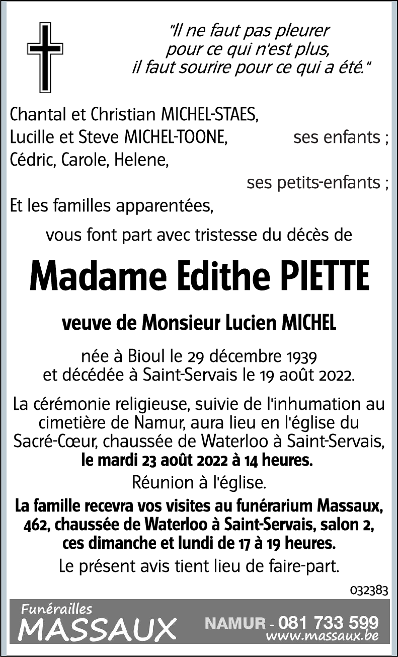 Edithe PIETTE