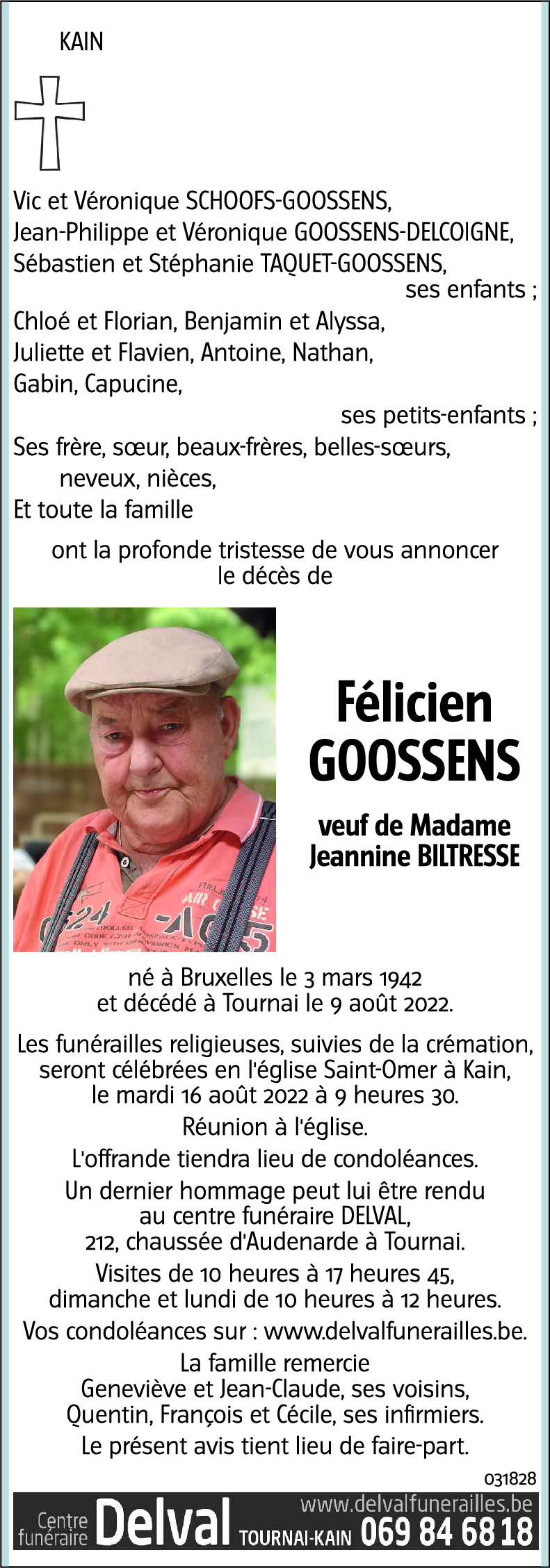 Félicien GOOSSENS