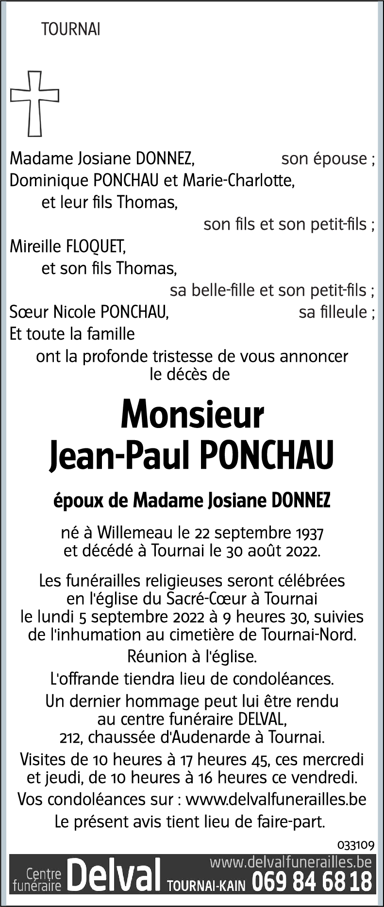 Jean-Paul PONCHAU