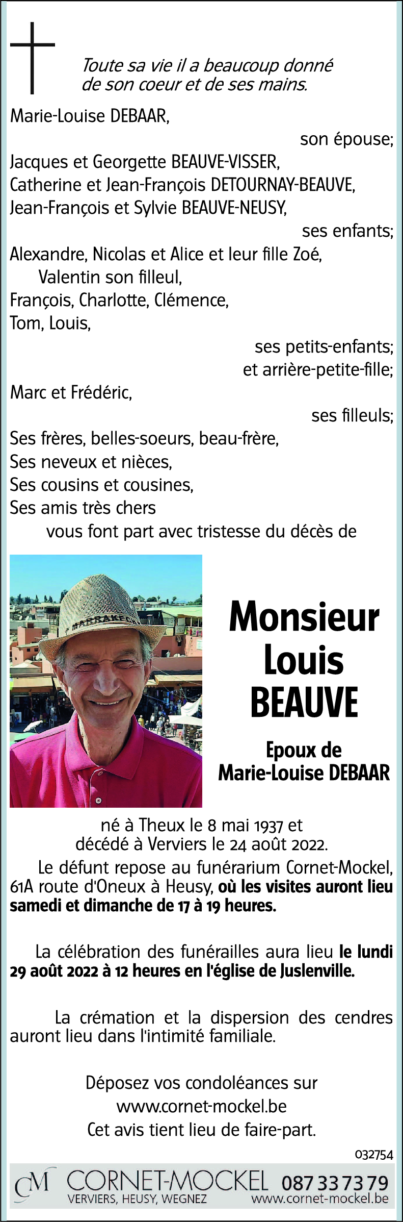 Louis BEAUVE