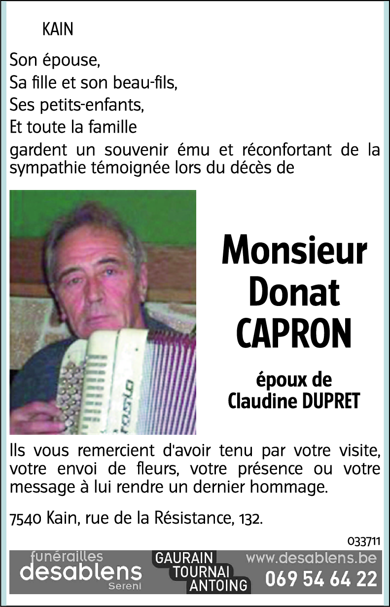 Donat CAPRON