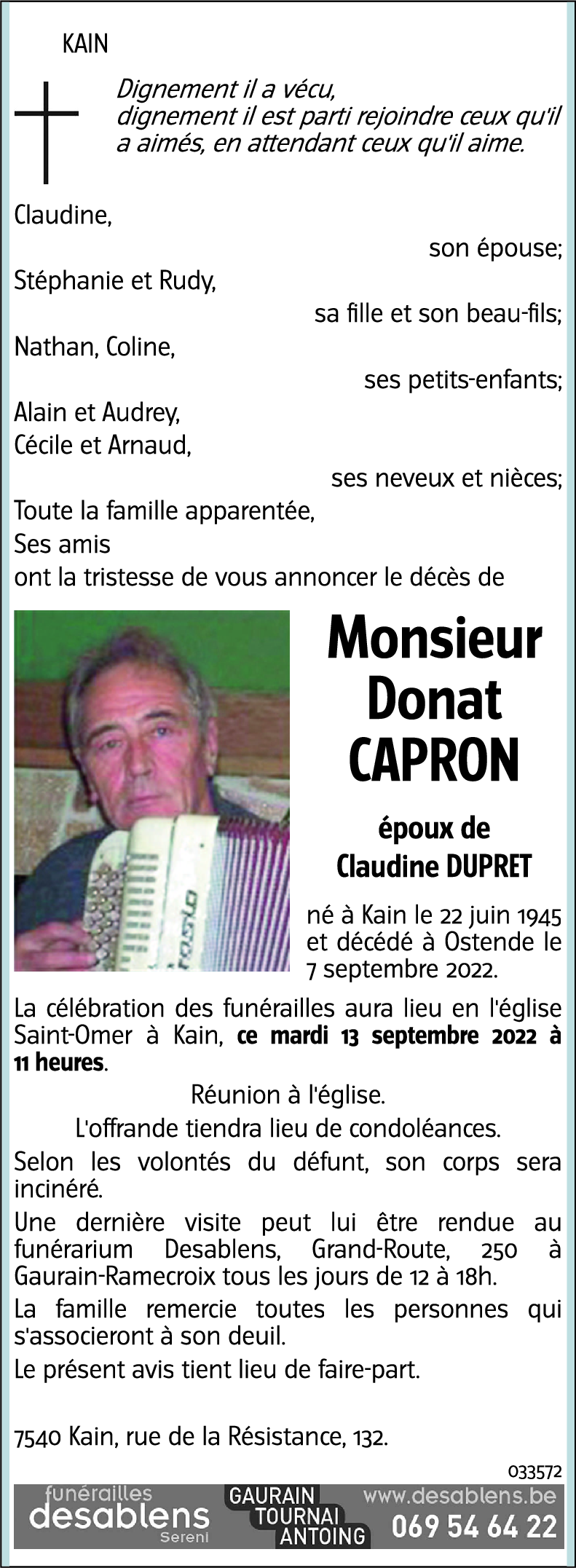 Donat CAPRON