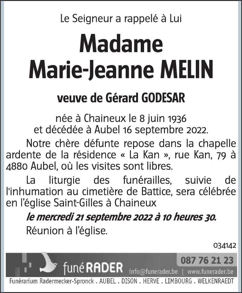 Marie-Jeanne MELIN