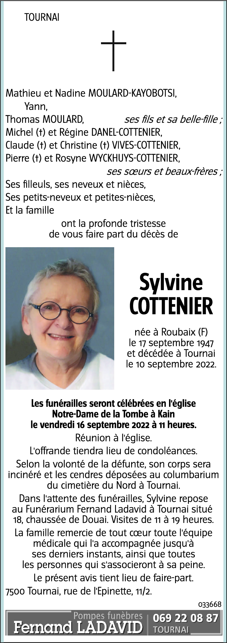 Sylvine COTTENIER