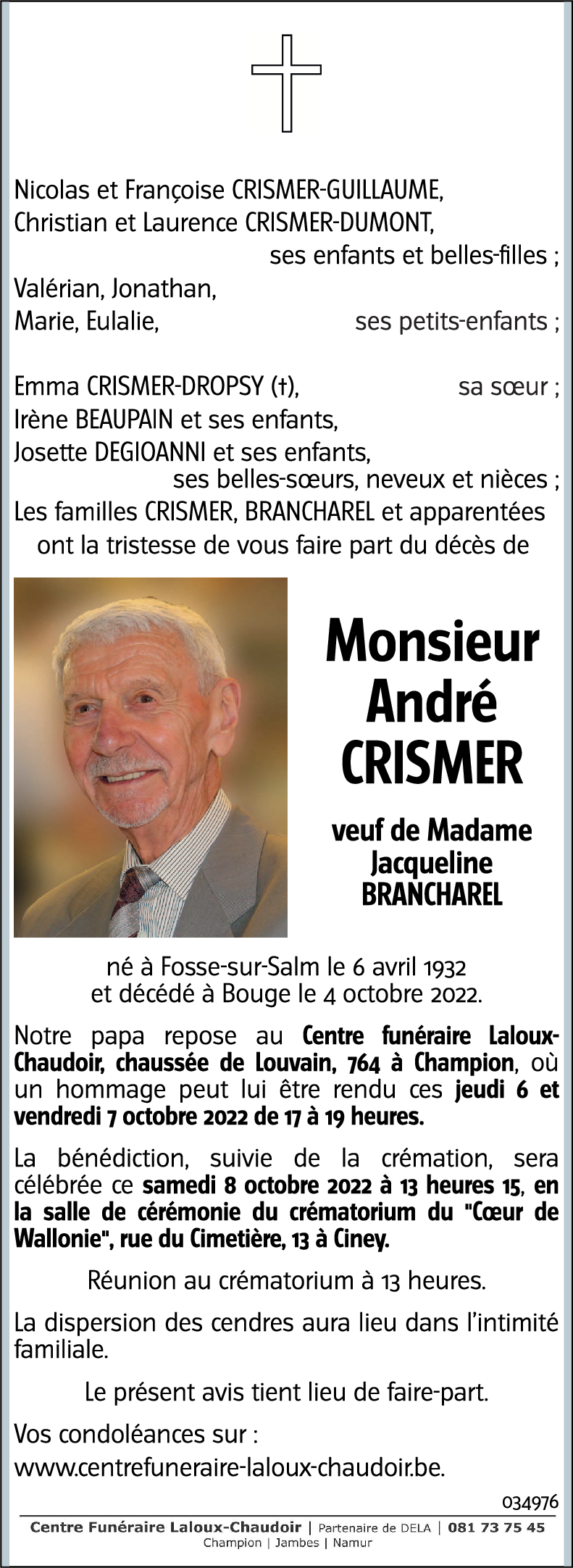 André CRISMER
