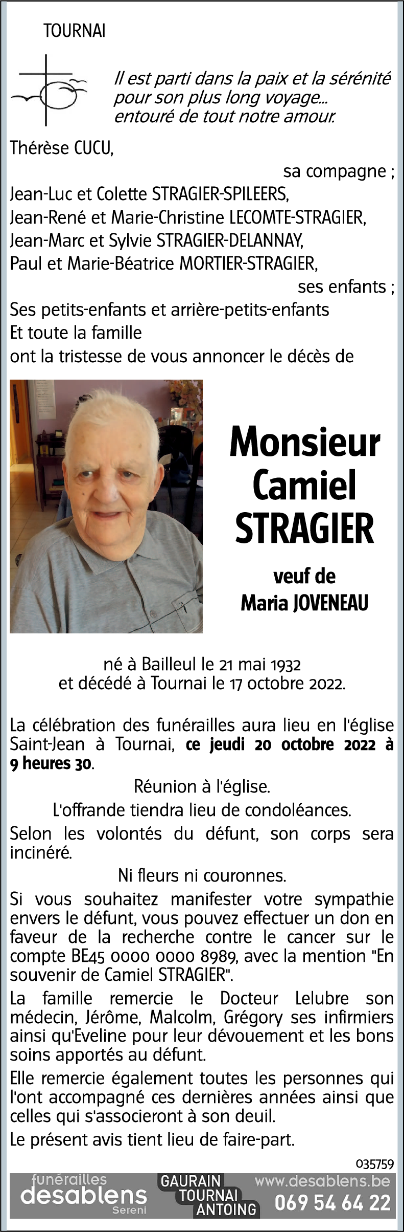 Camiel STRAGIER