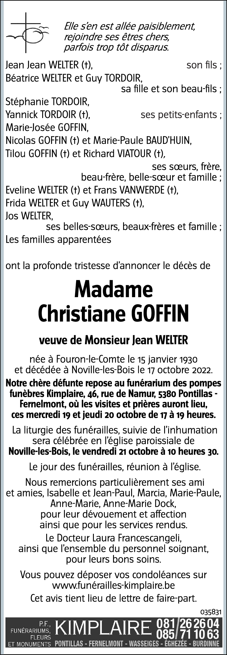 Christiane Goffin