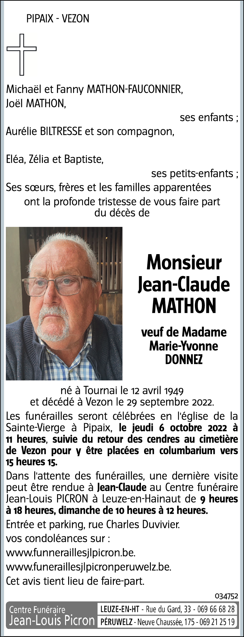 Jean-Claude MATHON