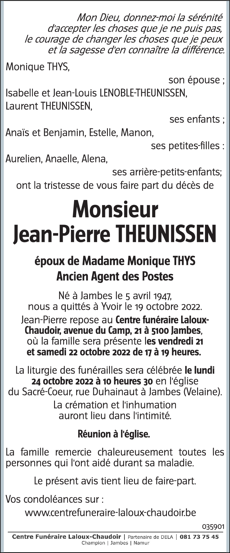 Jean-Pierre THEUNISSEN