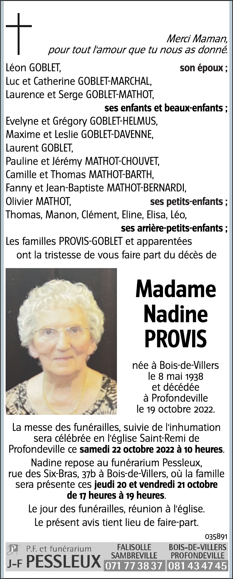 Nadine PROVIS