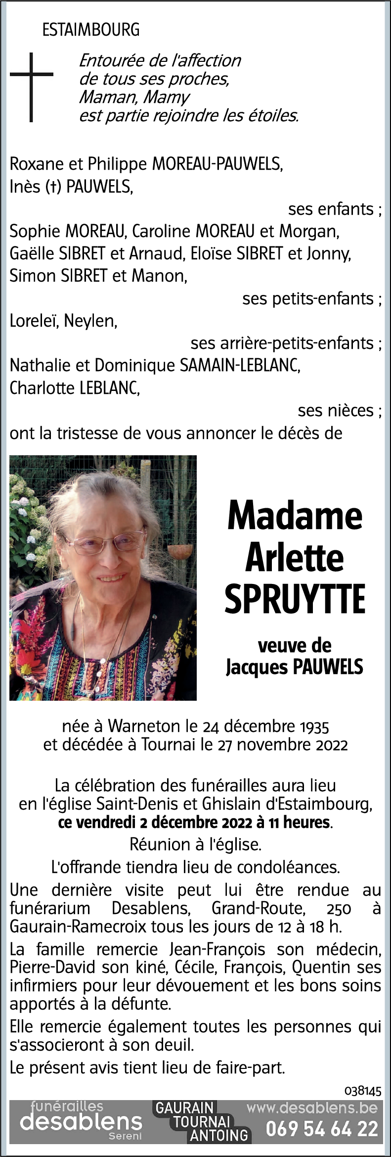 Arlette SPRUYTTE