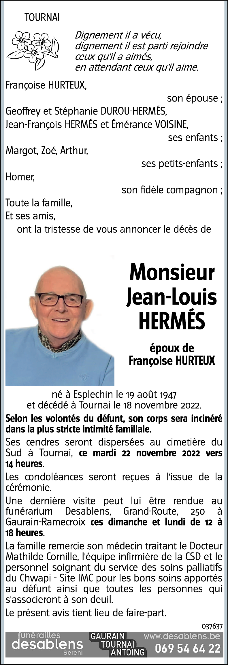 Jean-Louis HERMÉS