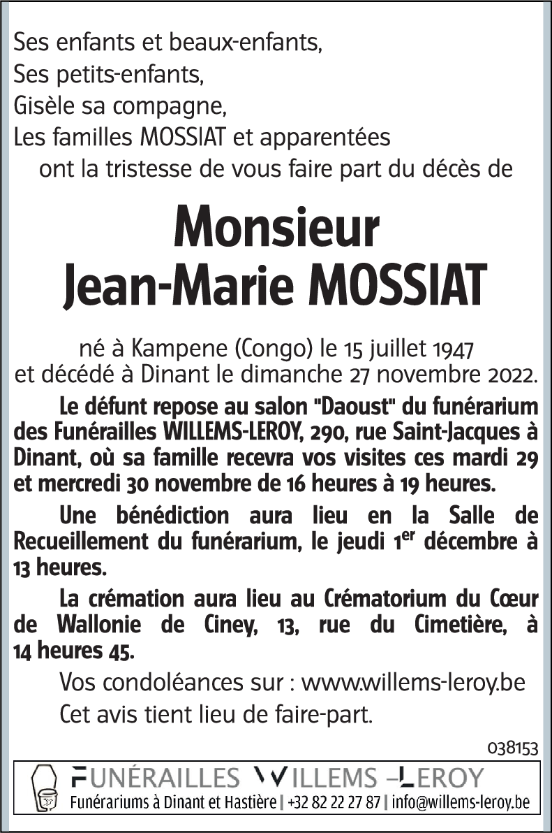 Jean-Marie MOSSIAT
