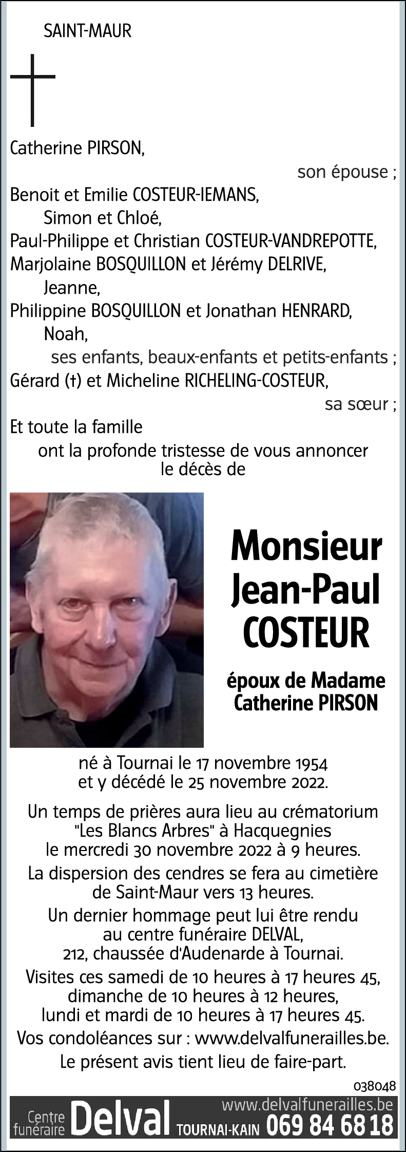 Jean-Paul COSTEUR