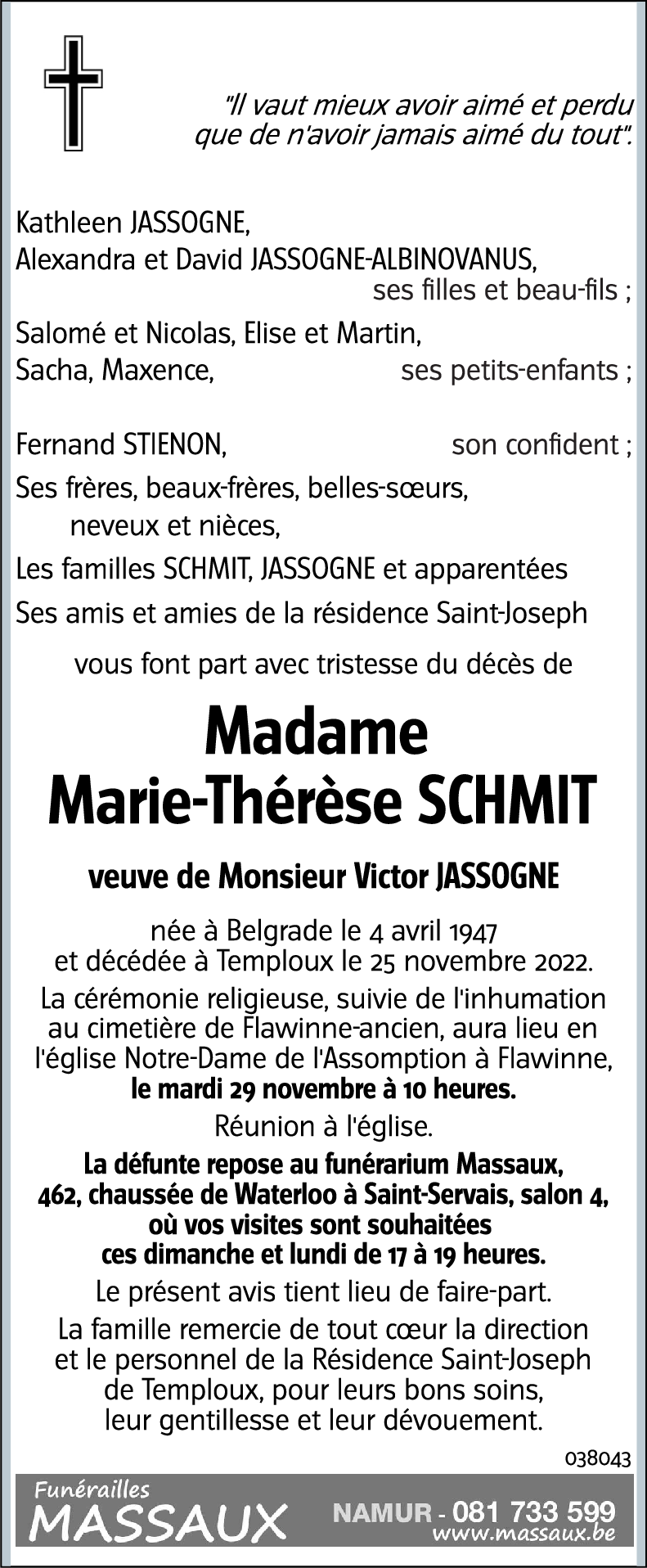 Marie-Thérèse SCHMIT