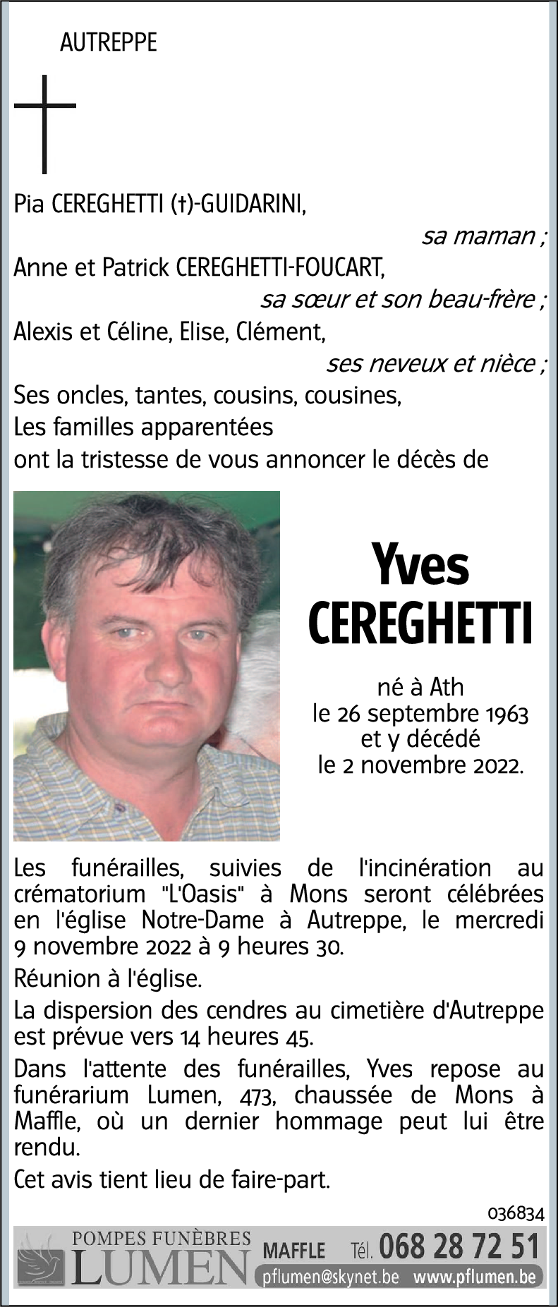 Yves CEREGHETTI