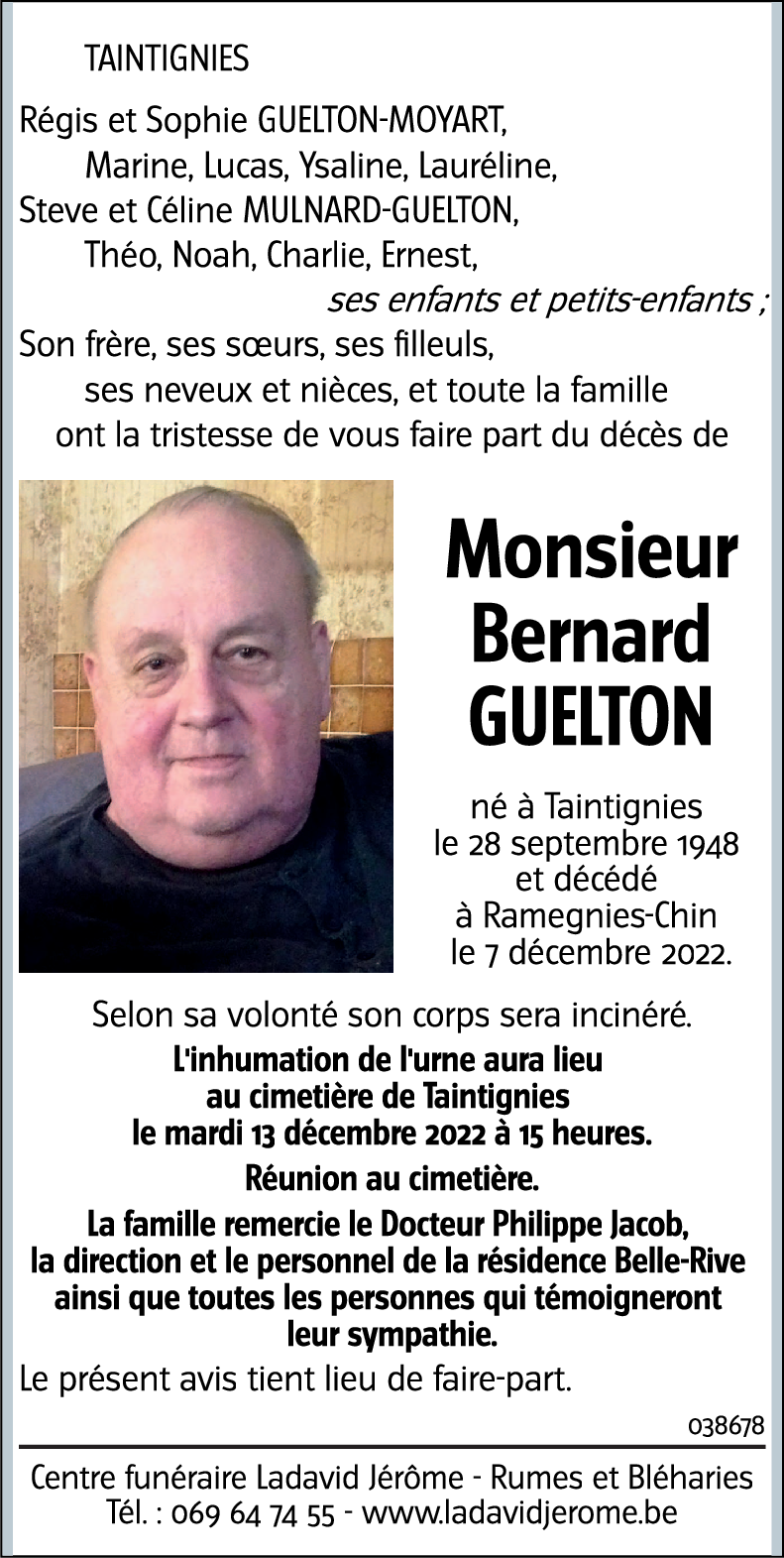 Bernard GUELTON