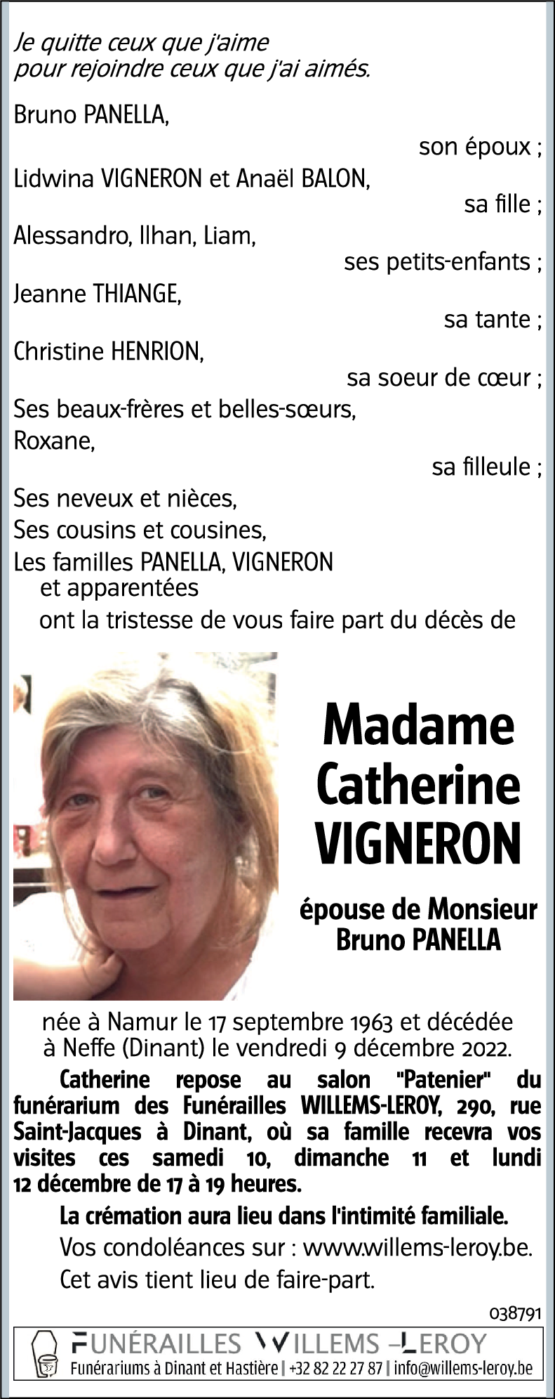 Catherine VIGNERON