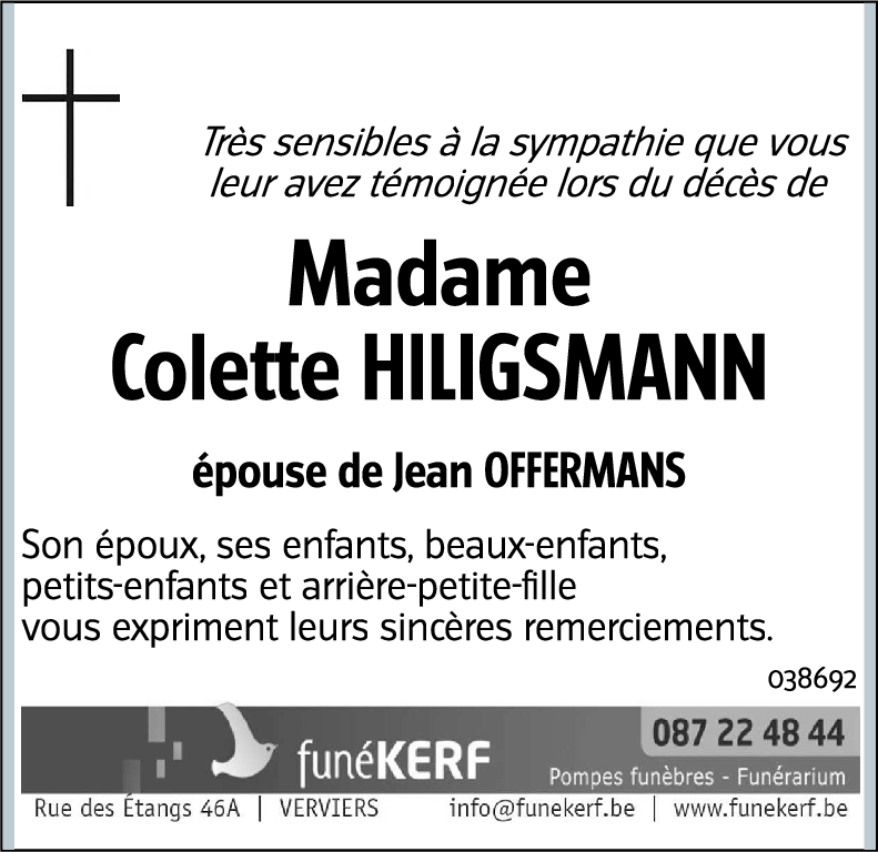 Colette HILIGSMANN