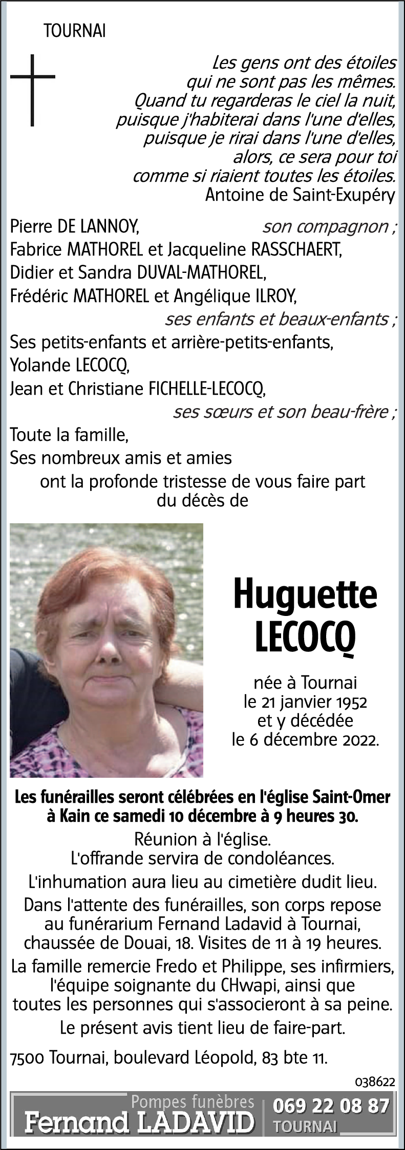 Huguette LECOCQ