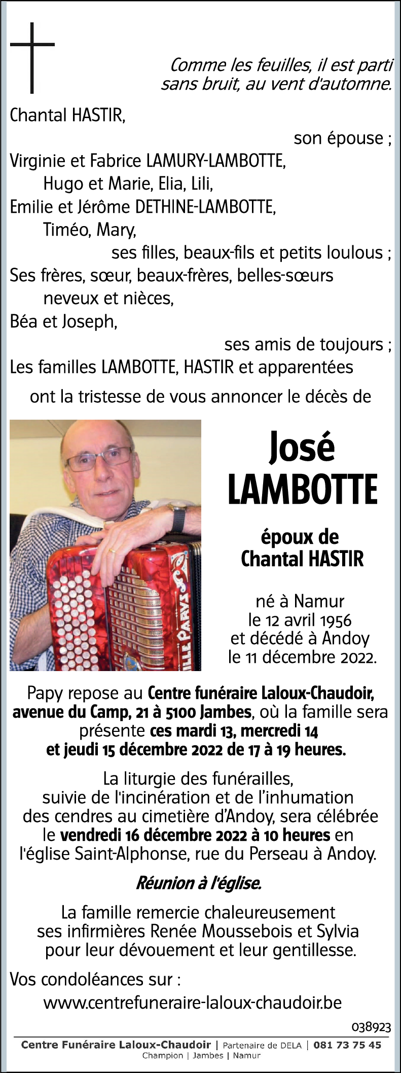 José LAMBOTTE