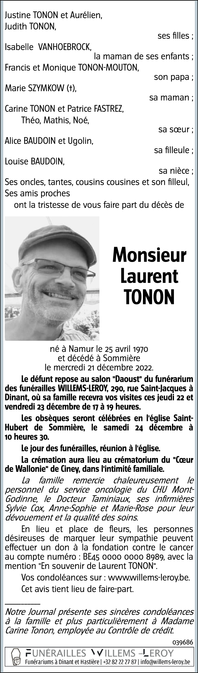 Laurent TONON