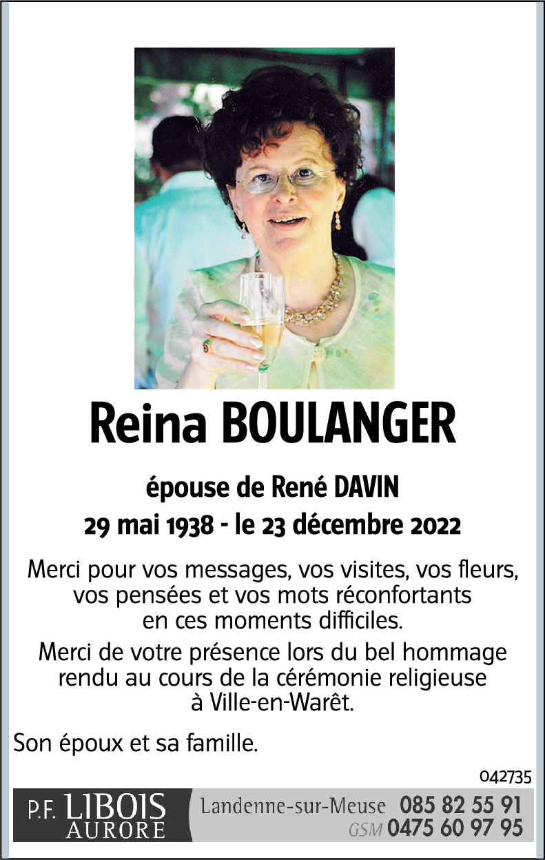 Reina Boulanger